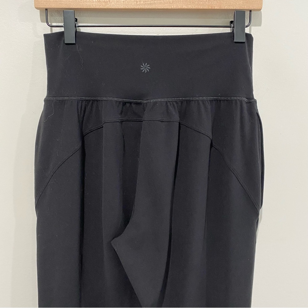 ATHLETA Salutation Jogger High Rise Powervita Black Athleisure Active Size Small - Picture 8 of 12